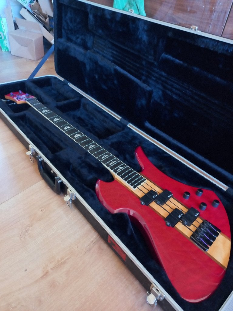 B.C. Rich Mockingbird Heritage Classic p-bass basgitaar, Ophalen, Gebruikt
