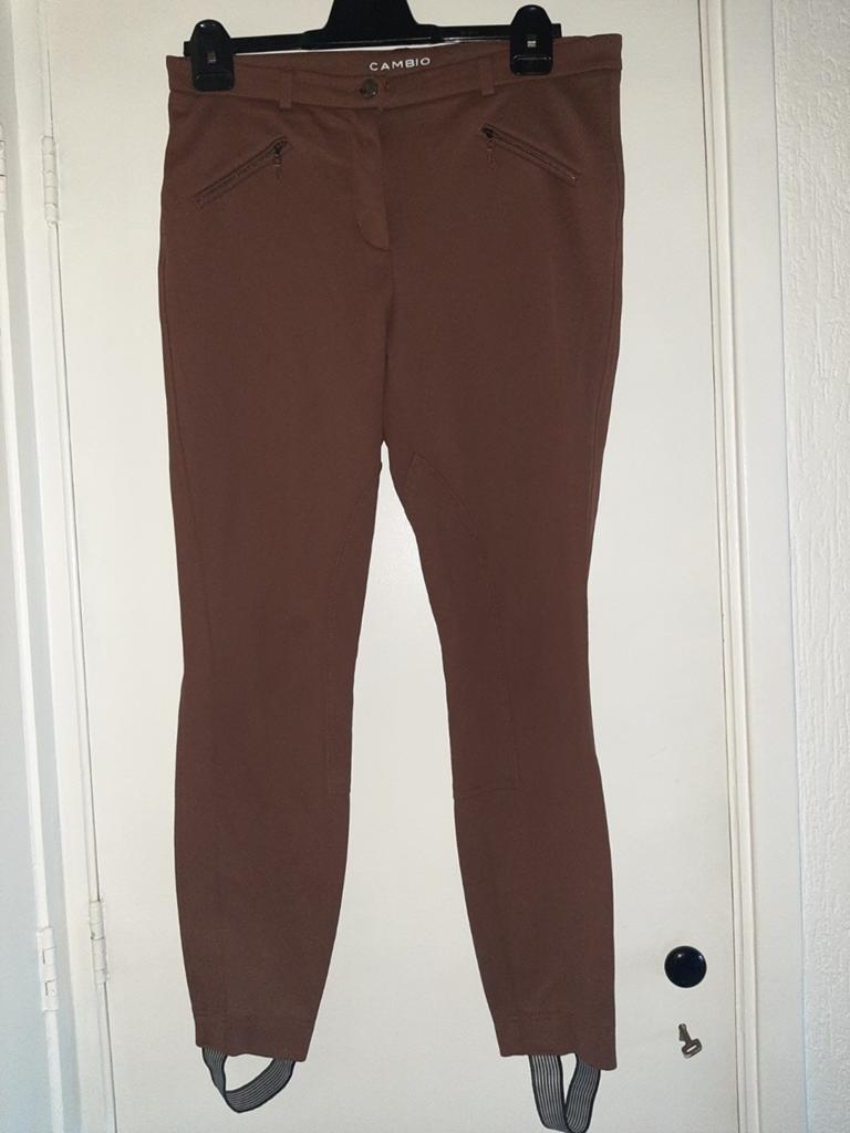 CAMBIO broek, Maat 38/40 (M), Cambio, Bruin, Verzenden