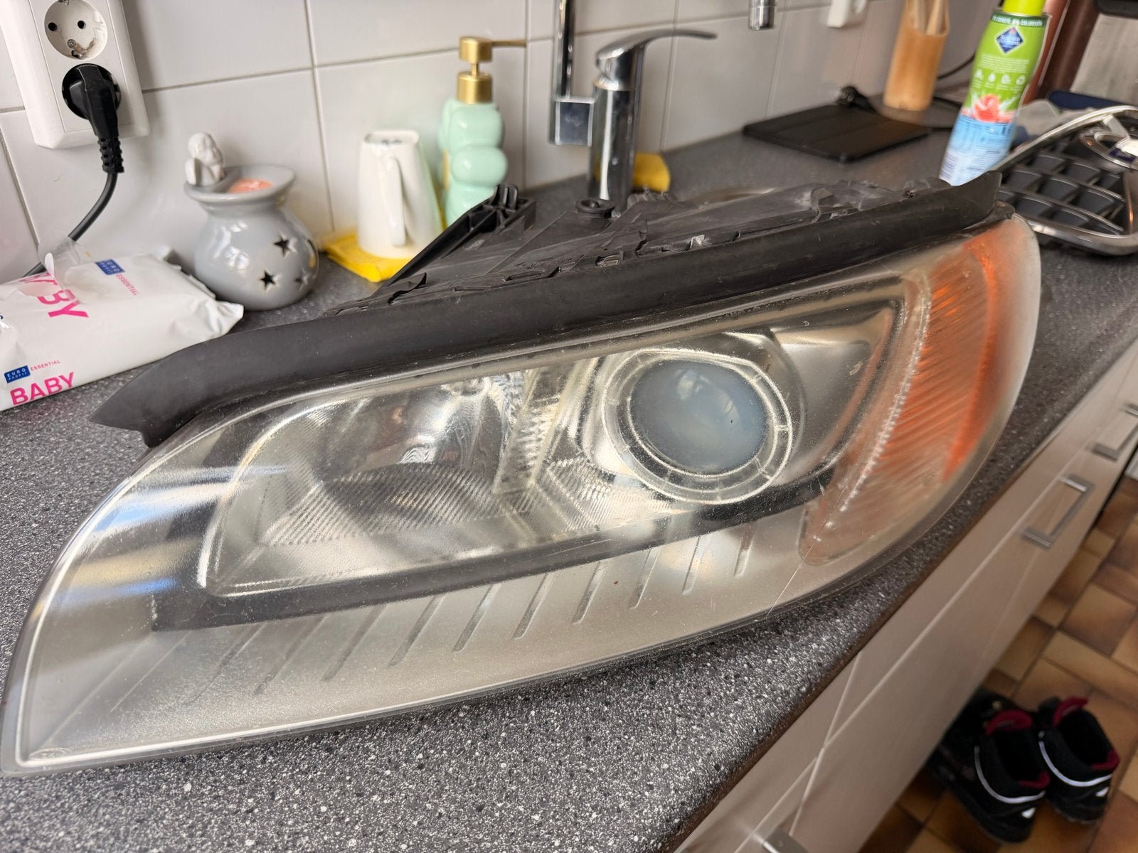 Volvo V70/S80 Bi-Xenon Koplamp links met Bochtverlichting, Auto-onderdelen, Ophalen of Verzenden, Gebruikt, Volvo