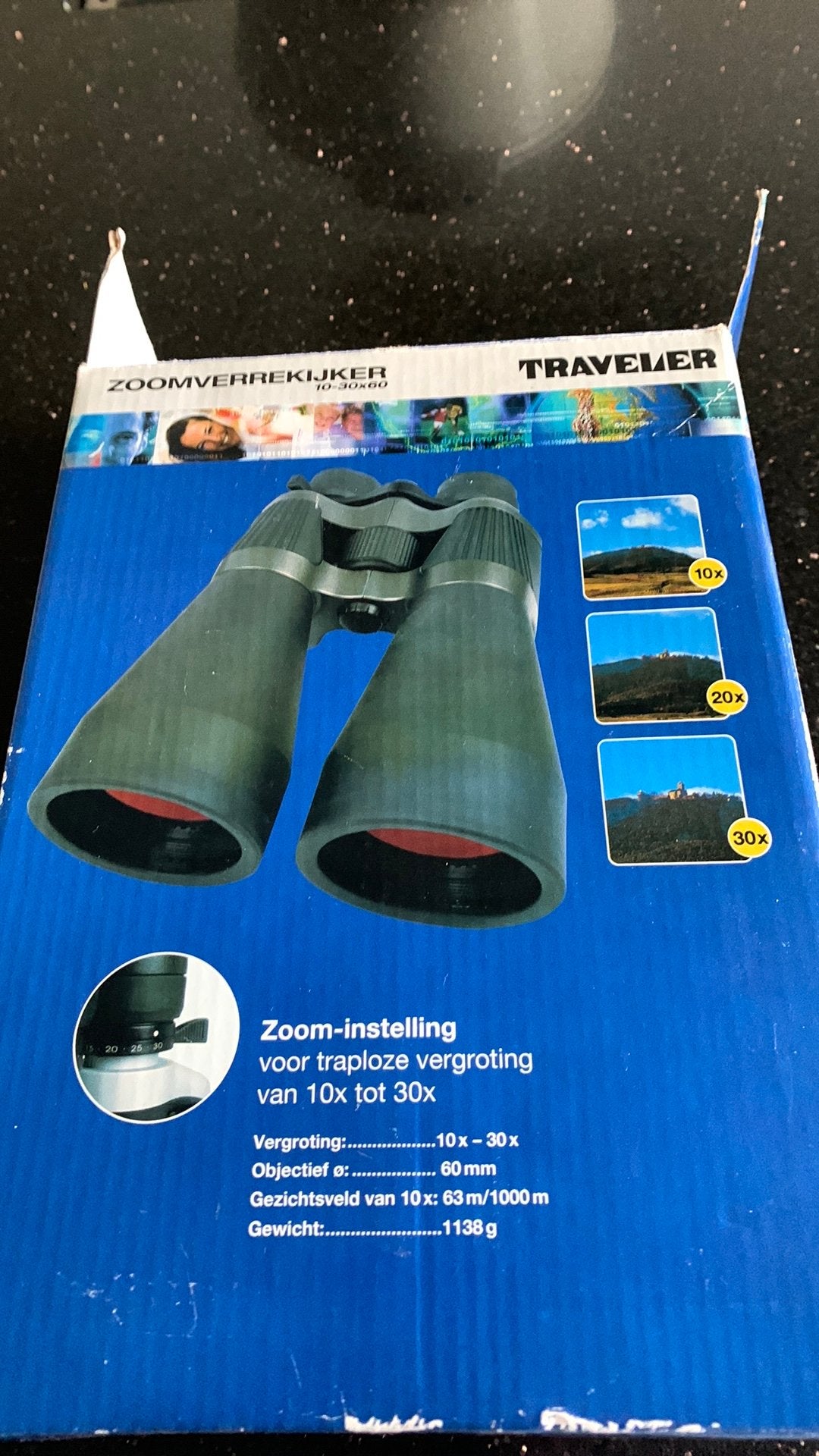 Verrekijker bijna niet gebruikt, Audio, Tv en Foto, Optische apparatuur | Verrekijkers, Ophalen, Zo goed als nieuw