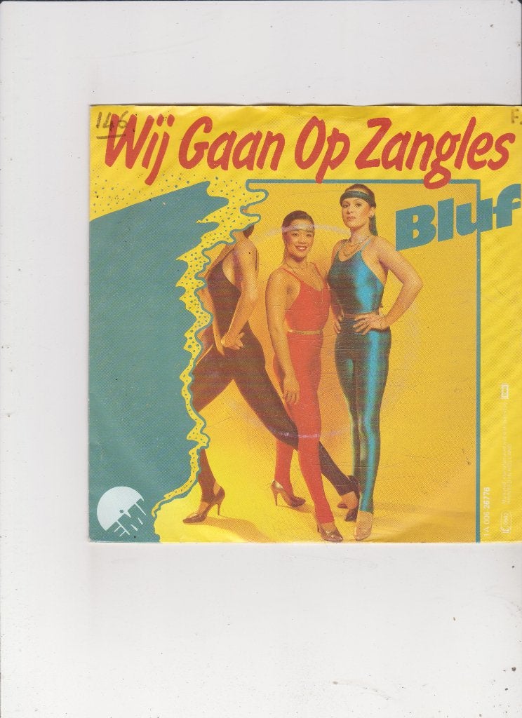 Single Bluf - Wij gaan op zangles, Ophalen of Verzenden, Gebruikt, 7 inch, Nederlandstalig