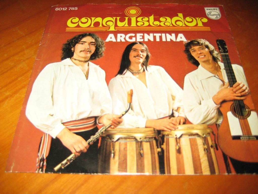 Conquistador: Argentina, Cd's en Dvd's, Ophalen of Verzenden, Zo goed als nieuw, Pop, Single