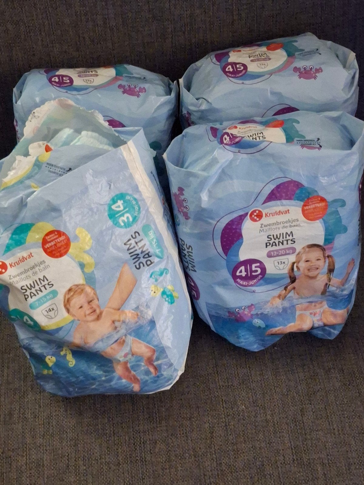 Kruidvat Zwembroekjes Swim Pants Maat 3/4 en 4/5, Kinderen en Baby's, Ophalen of Verzenden, Nieuw, Kruidvat, Jongetje of Meisje