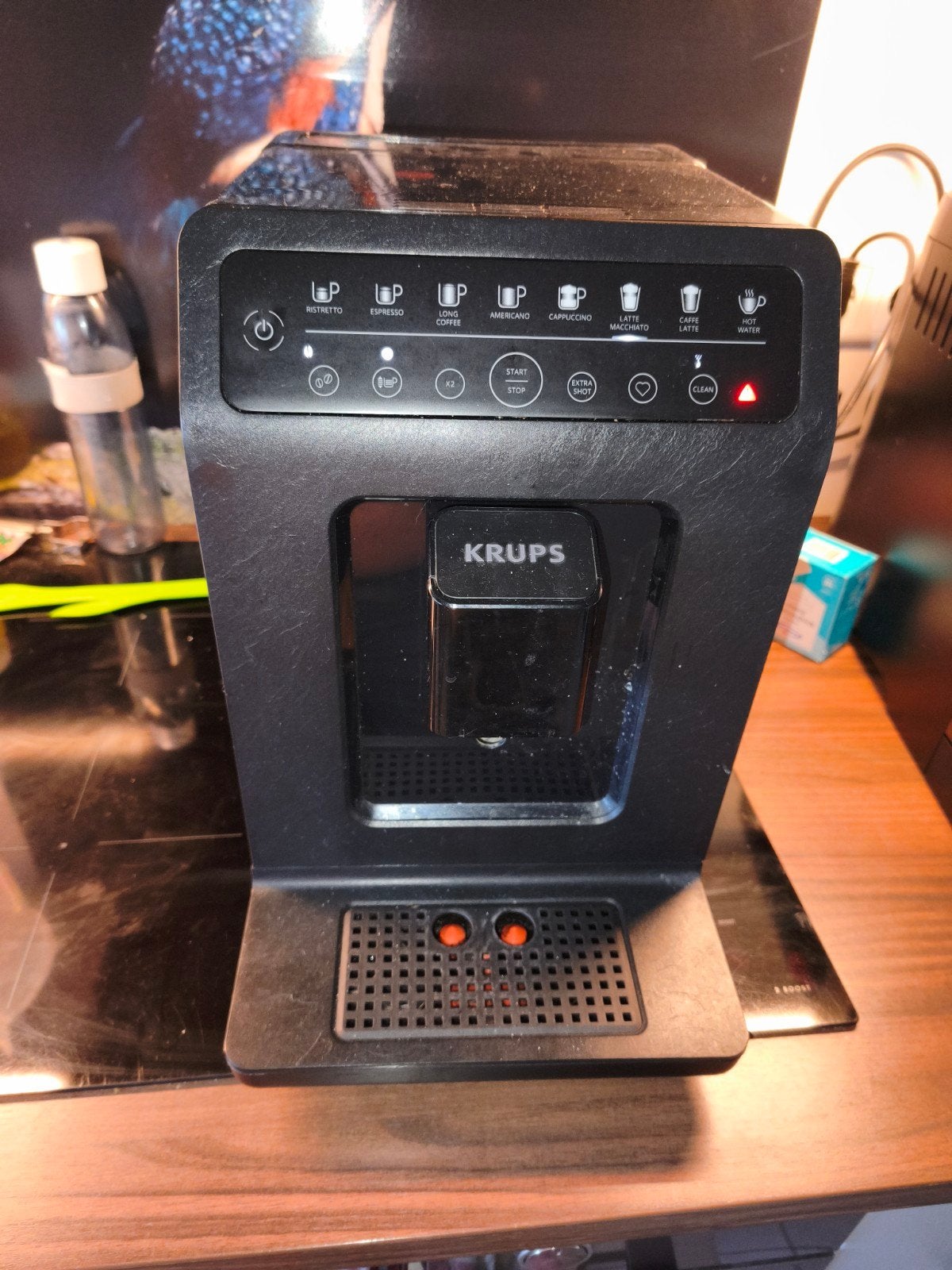 Krups Evidence EA897B Volautomatische Espressomachine, Ophalen, Afneembaar waterreservoir, Gebruikt, Espresso apparaat