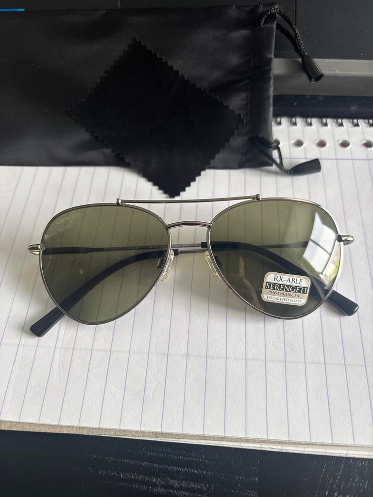 Serengeti Pete 599002 Gepolariseerde Zonnebril - Exclusief, Overige merken, Zonnebril, Overige kleuren, Nieuw