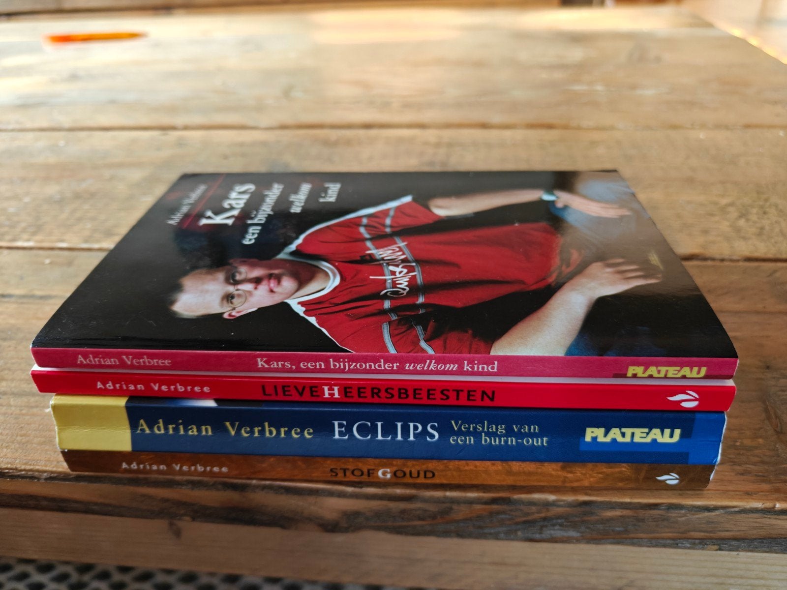 4 Boeken van Adrian Verbree., Ophalen of Verzenden, Zo goed als nieuw