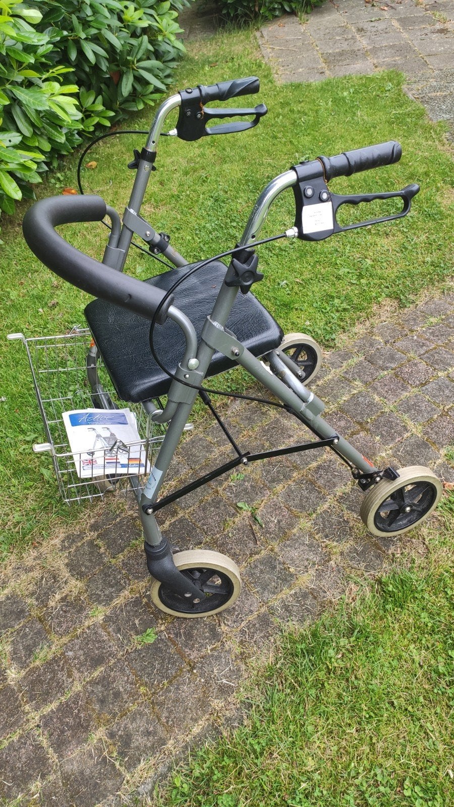 Rollator inklapbaar, Ophalen