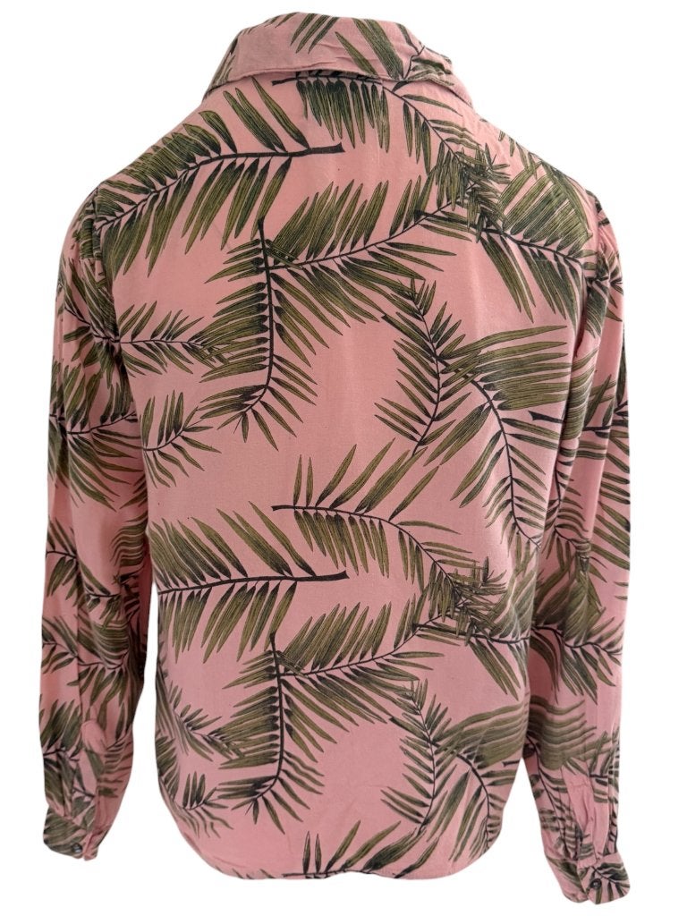 Ganni blouse XS, Ophalen of Verzenden, Zo goed als nieuw, Roze, Maat 34 (XS) of kleiner