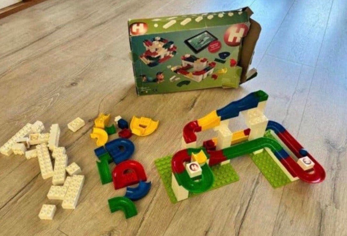 Hubelino knikkerbaan basis set, Kinderen en Baby's, Ophalen, Gebruikt