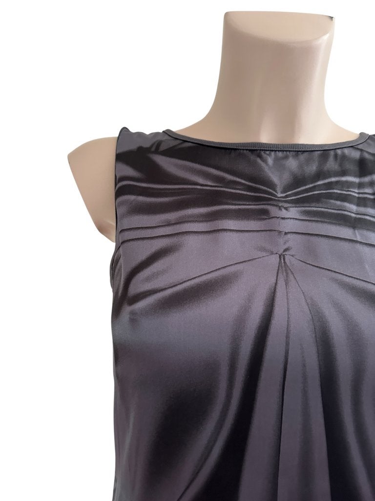 Marc Cain top S, Kleding | Dames, Ophalen of Verzenden, Zo goed als nieuw, Zonder mouw, Grijs