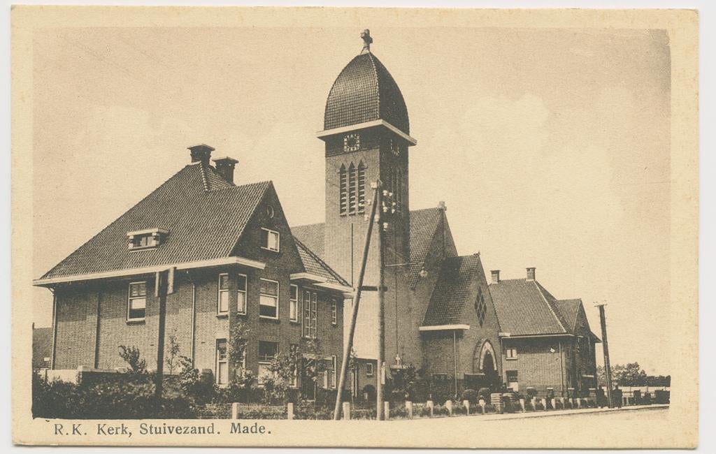 Made R.K. kerk Stuivezand, Verzenden, 1920 tot 1940, Ongelopen, Noord-Brabant