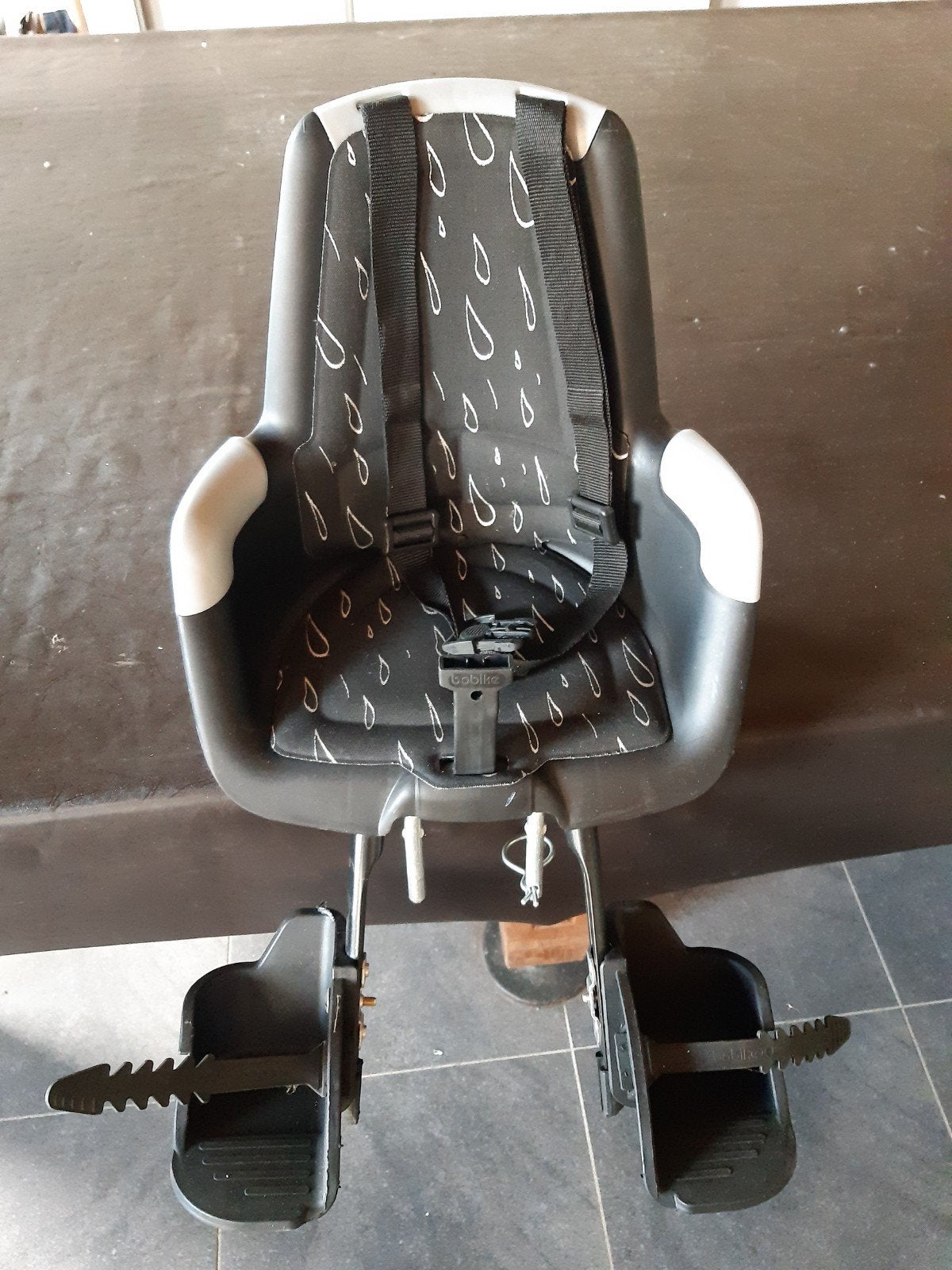 Bobike Voorzitje met windscherm en voetsteuntjes, Voorzitje, Ophalen of Verzenden, Bobike, 0 t/m 13 kg