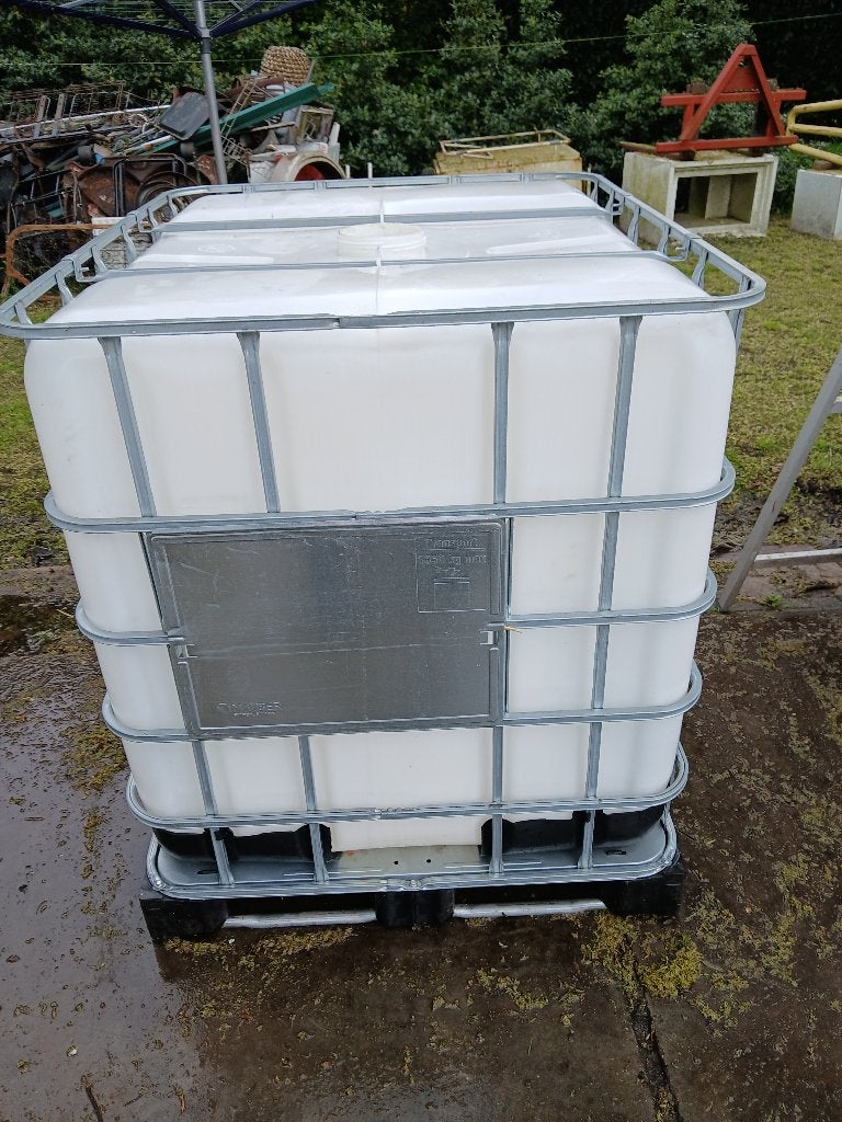 IBC container 1000 l, 150 liter of meer, Ophalen