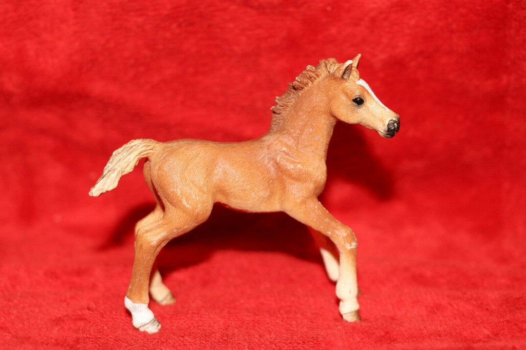 Schleich veulen uit set 42361, dierfiguur, Verzenden, Zo goed als nieuw, Paard, Beeldje of Figuurtje