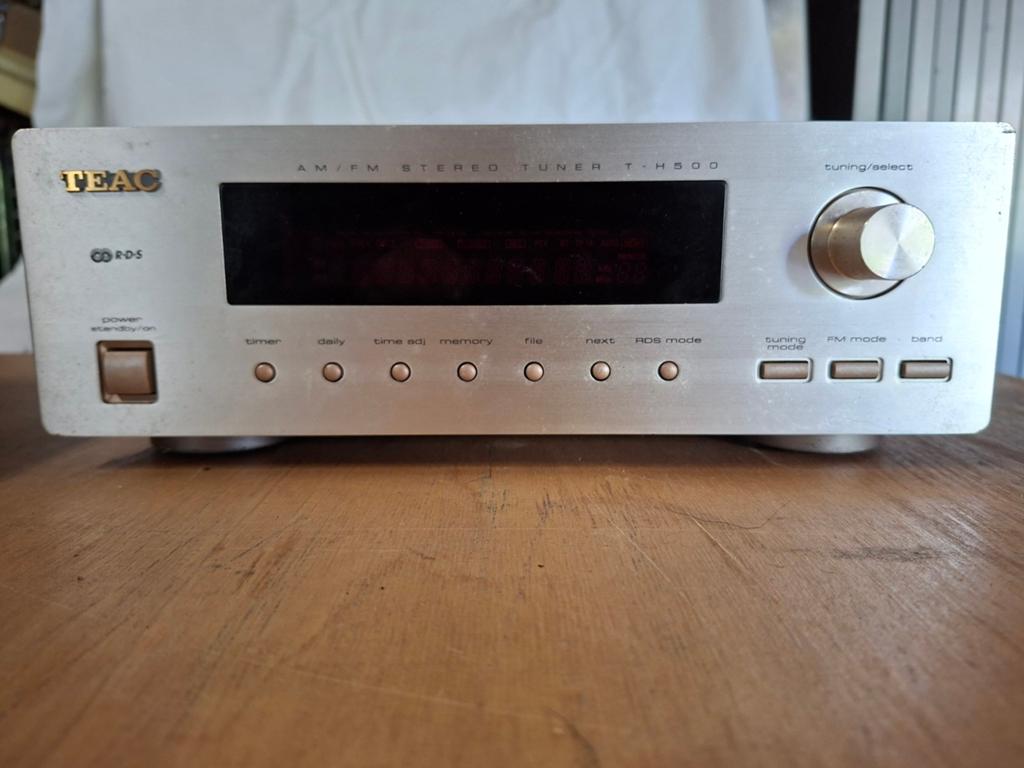 Teac T-H500 AM/FM Stereo Tuner, Ophalen of Verzenden, Gebruikt, Analoog