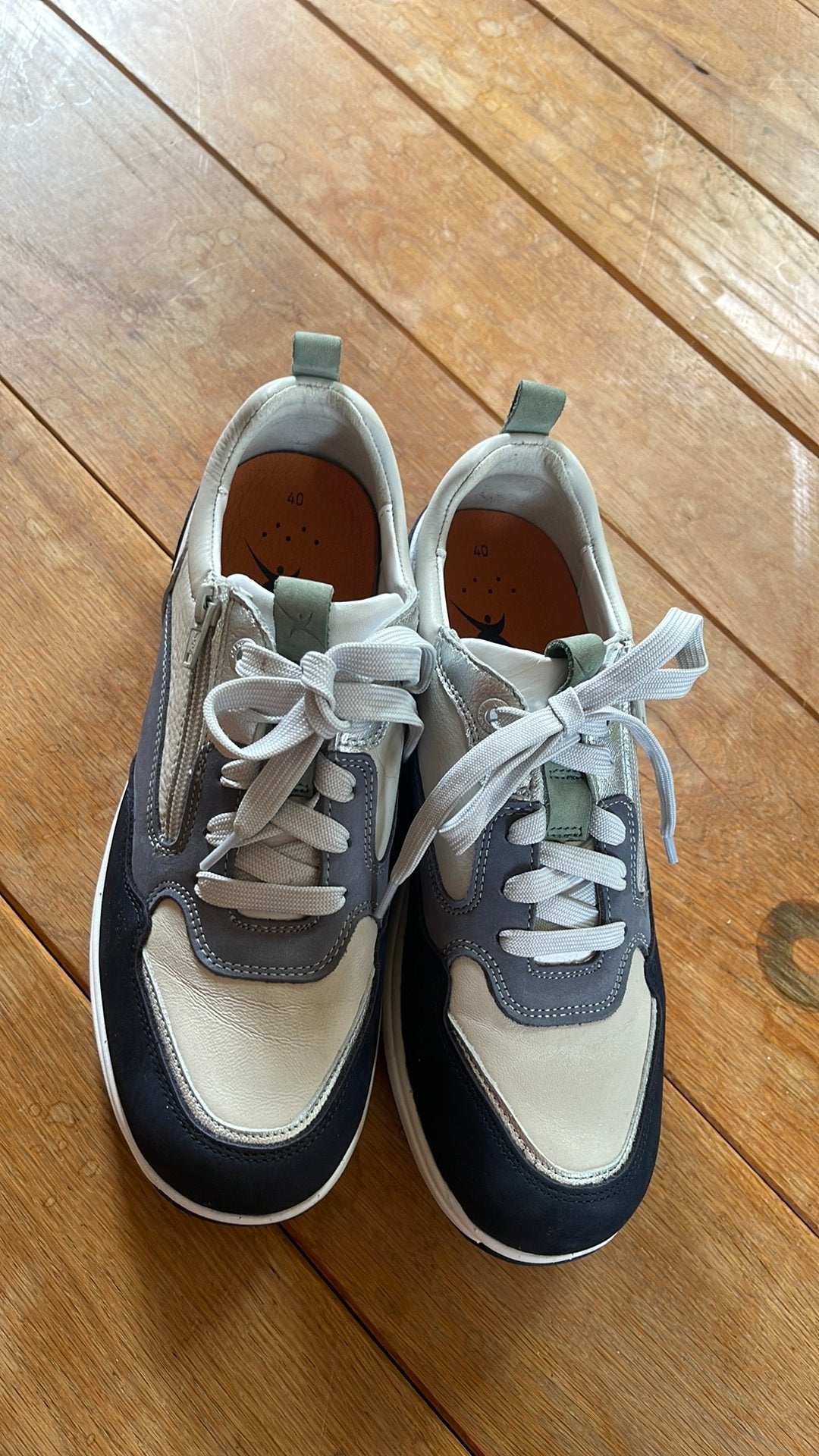 Xsensible Stretchwalker 40 HX, amper gedragen, rits, Kleding | Dames, Schoenen, Ophalen of Verzenden, Blauw, Sneakers of Gympen