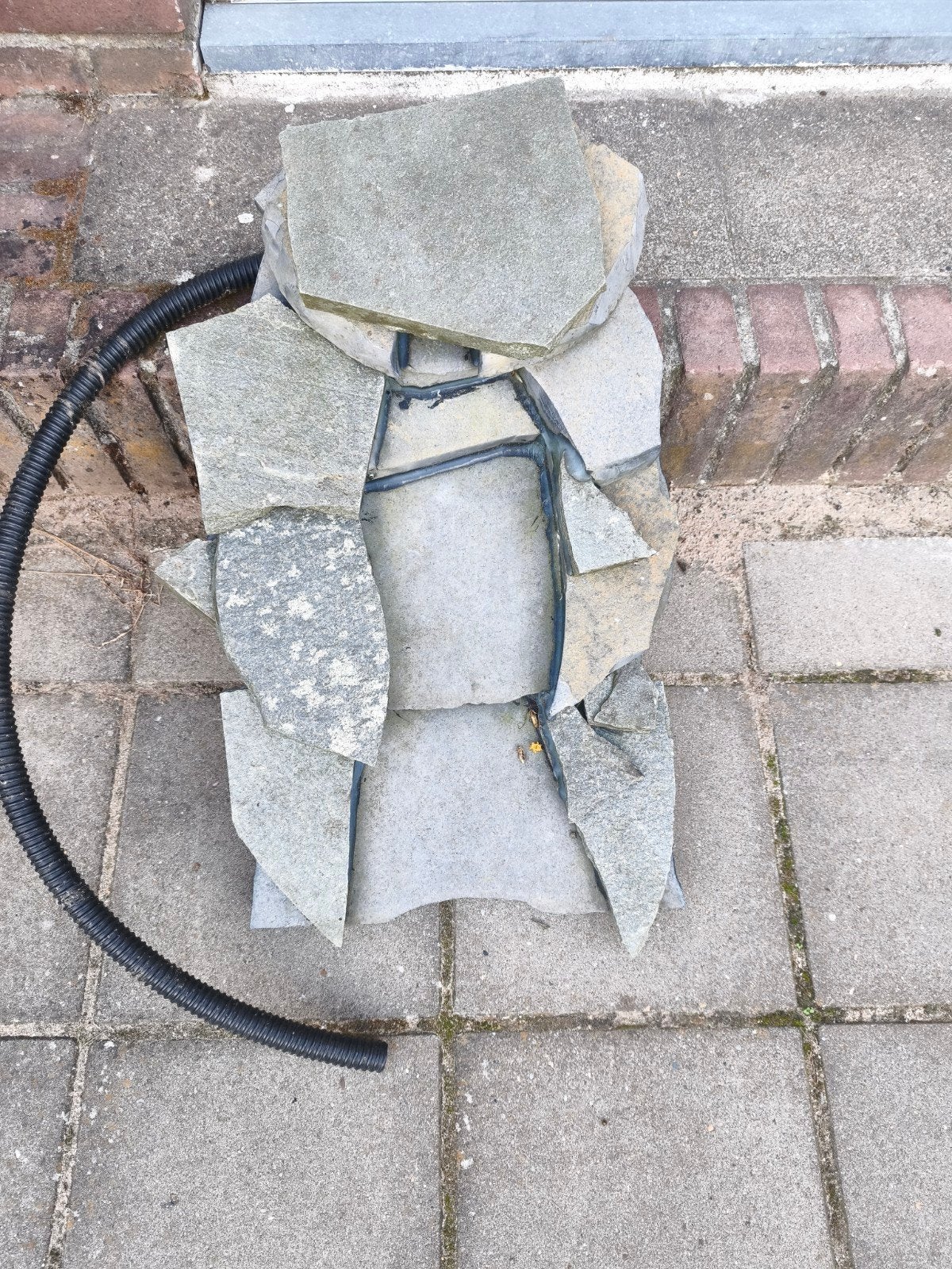 flagstone waterval water val, Ophalen, Gebruikt, Overige typen