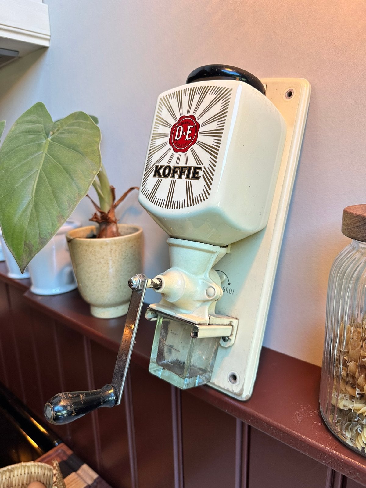 Douwe Egberts koffiemolen vintage, Antiek en Kunst, Ophalen of Verzenden