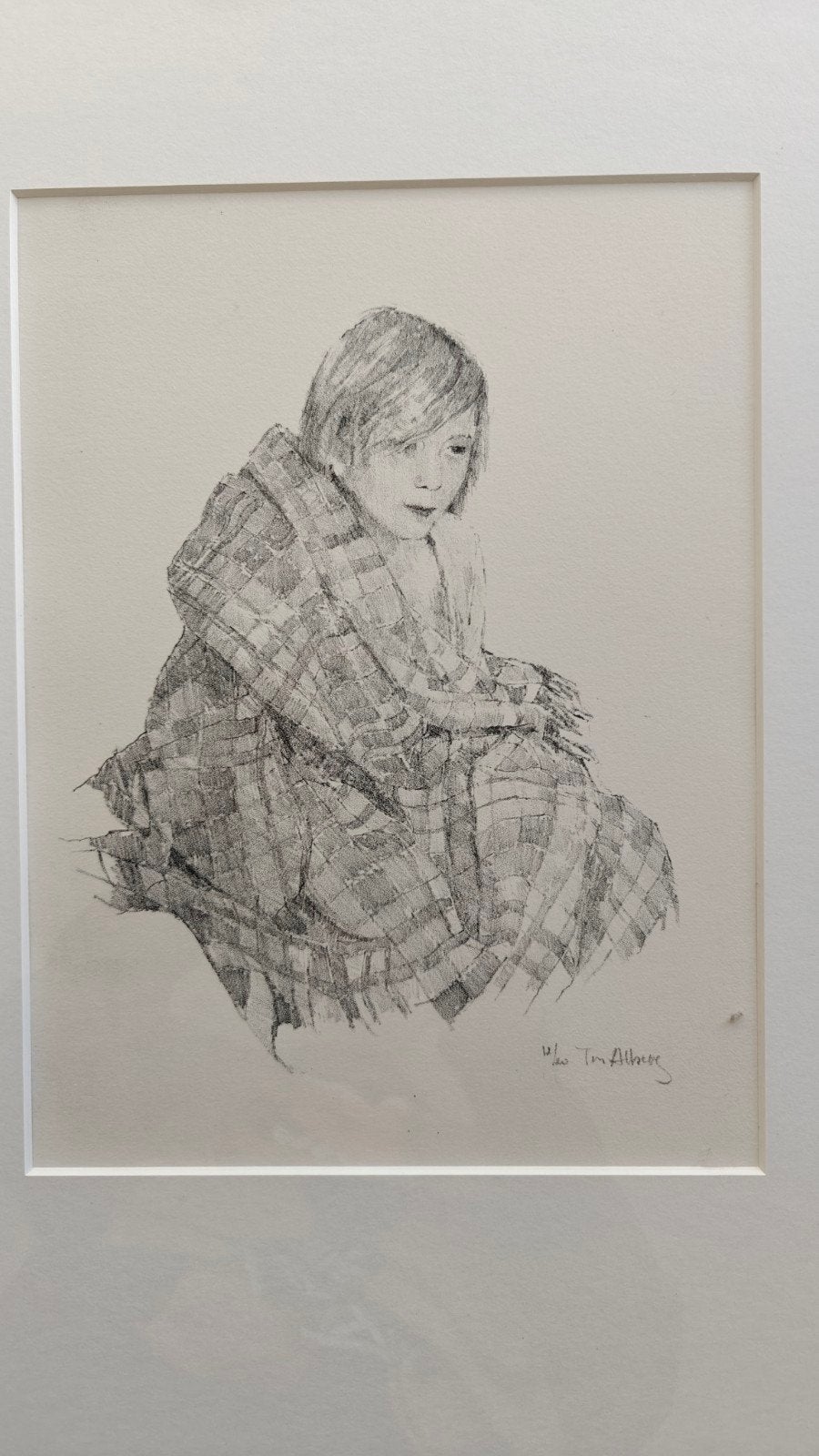 Litho Ton Albers, Antiek en Kunst, Ophalen