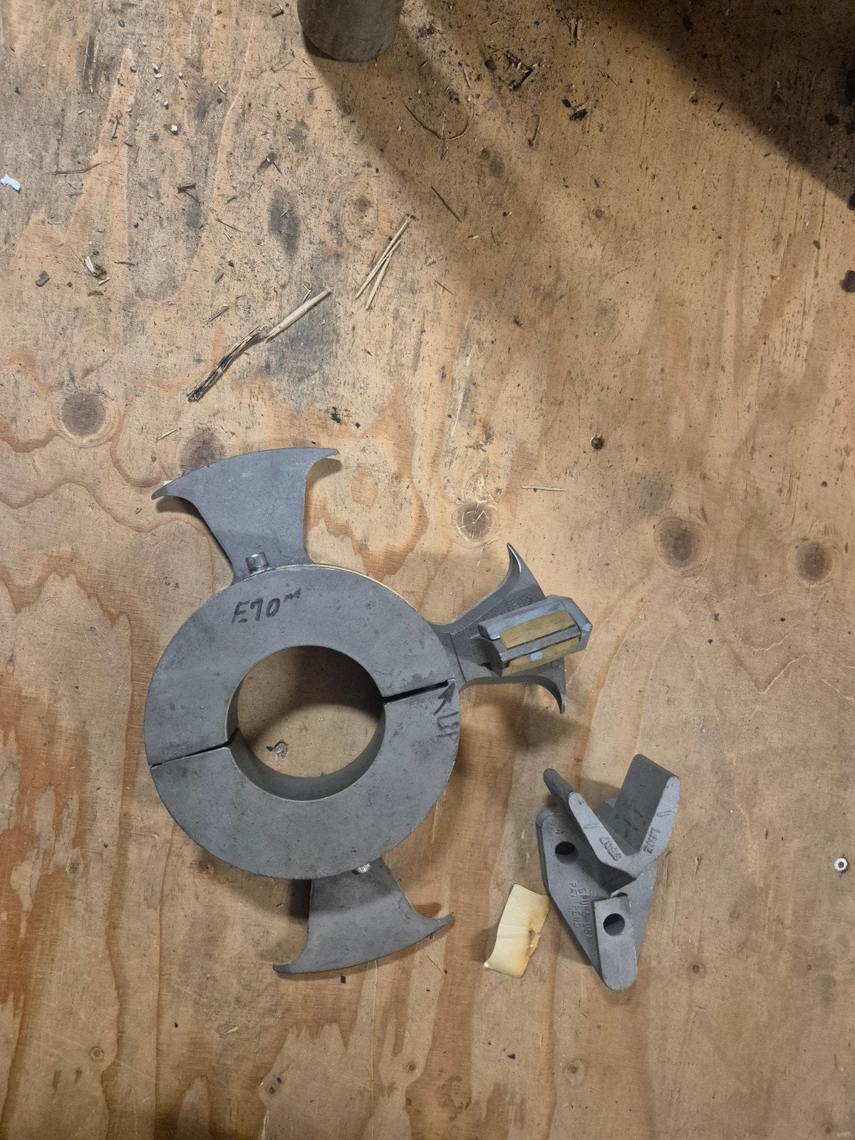 rope cutter/ wier en lijn snijder schroefas 70mm, Ophalen of Verzenden, Nieuw