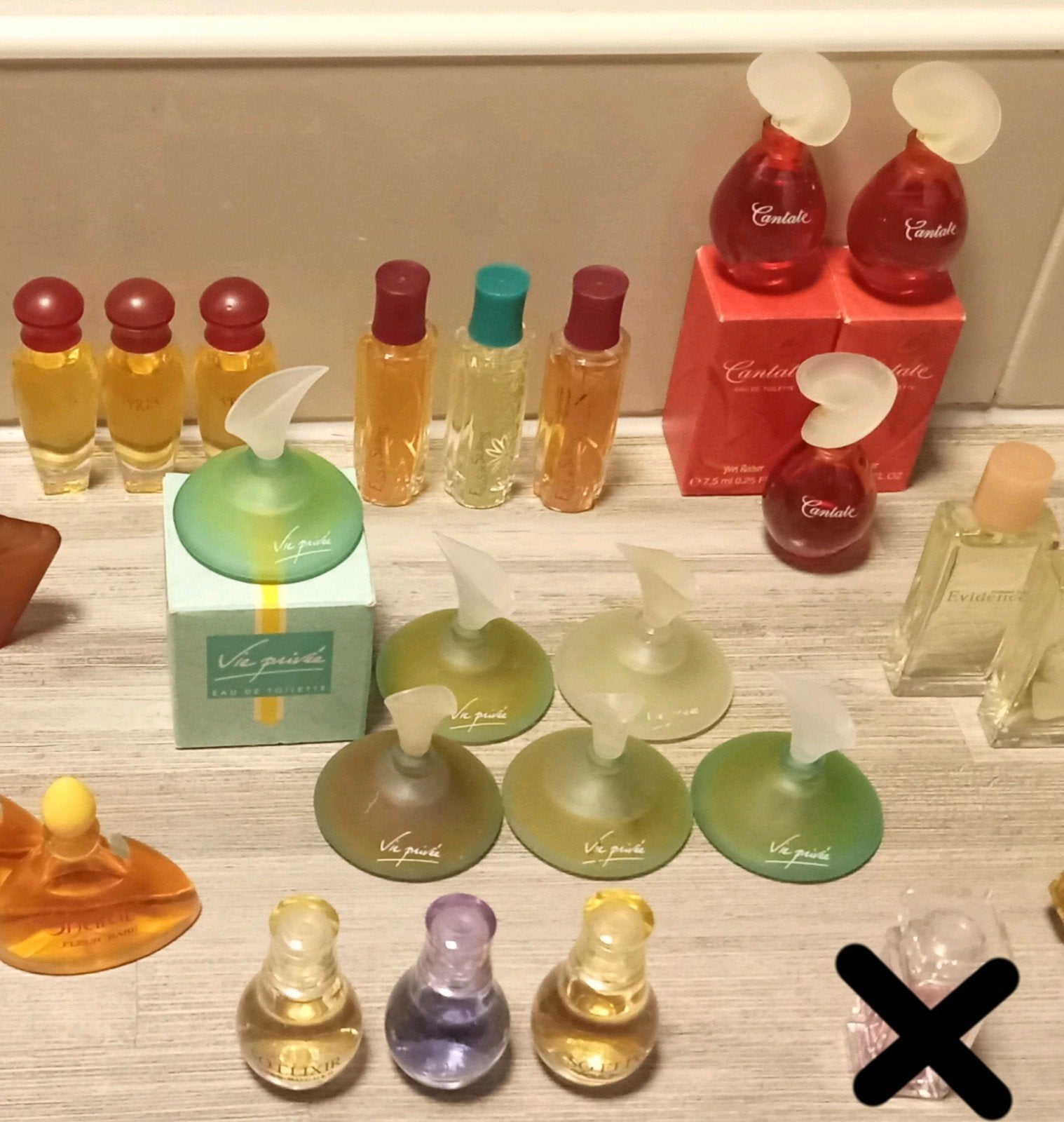 Grote verzameling Yves Rocher parfum miniaturen, Verzamelen, Ophalen of Verzenden, Zo goed als nieuw, Miniatuur, Gevuld