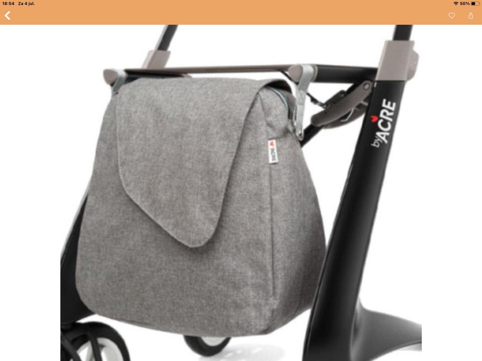 ACRE NIEUWE ROLLATOR TAS ., Ophalen of Verzenden
