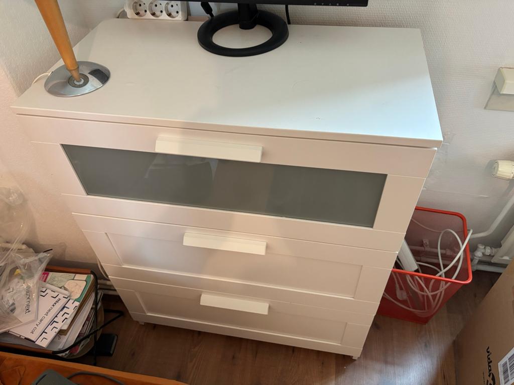 Ladekast Brimnes, Huis en Inrichting, Kasten | Ladekasten, Ophalen, 75 cm of meer, 50 tot 100 cm, 3 of 4 laden