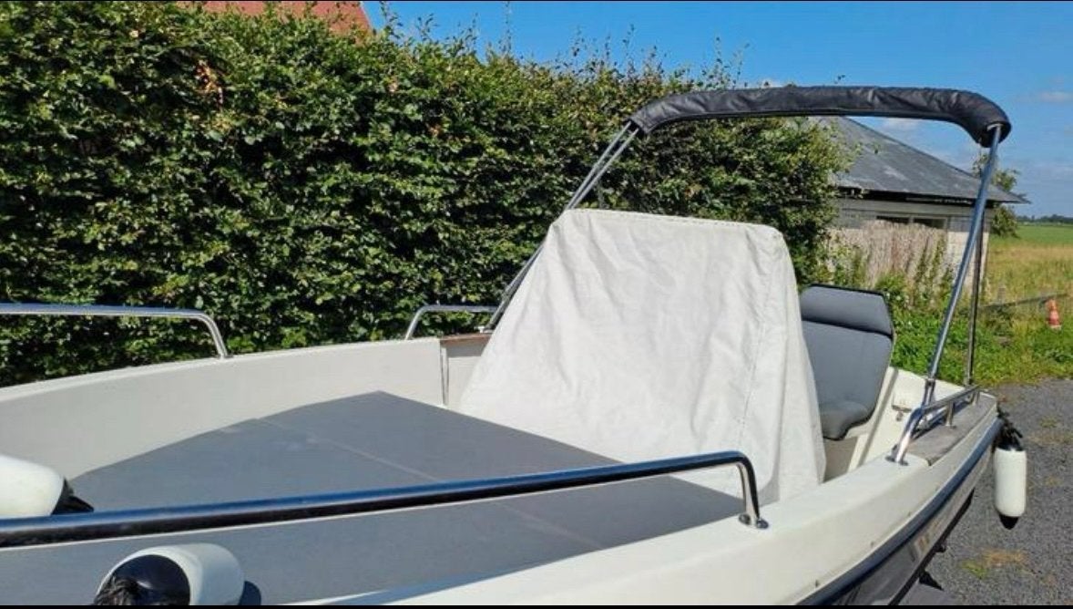 Aqua Star 510 Wave Glider met Mercury 60 pk en trailer, Gebruikt, Afdekzeil, Buitenboordmotor, 5 m