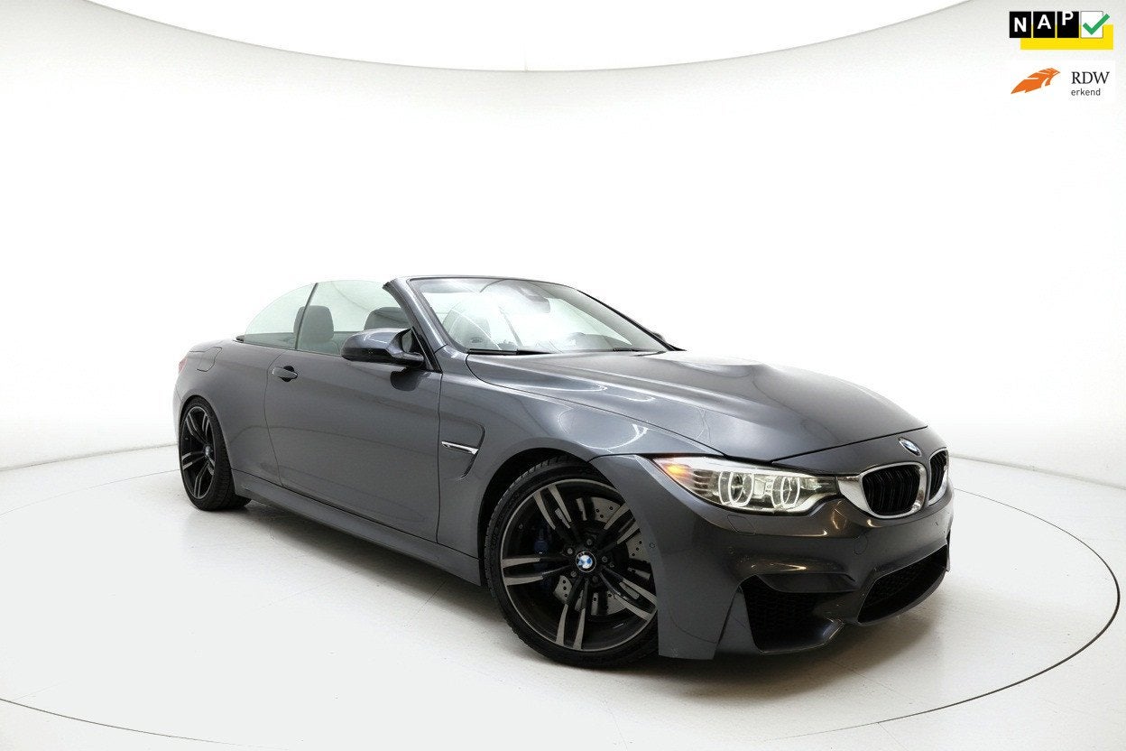 BMW 4-serie Cabrio M4 CABRIO BOM VOL 575PK ORIGINEEL NL, Auto's, Automaat, Achterwielaandrijving, Euro 6, 4-Serie