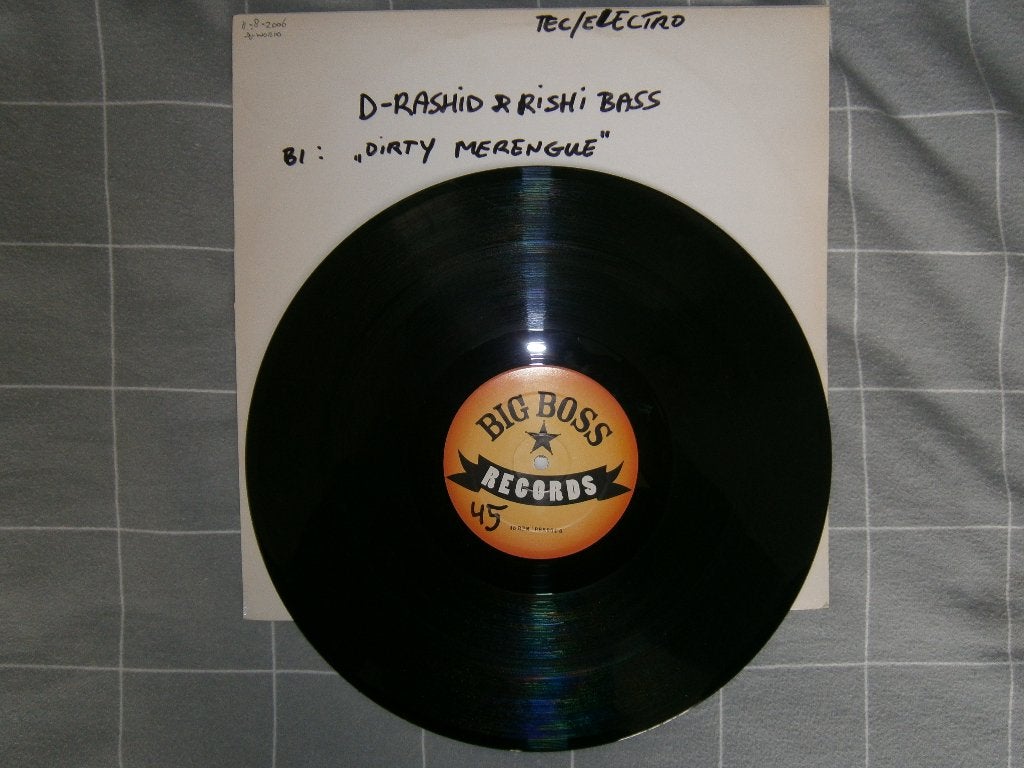 D-Rashid & Rishi Bass – La Fexa EP. 2006 Electro, Deep House, Ophalen, Gebruikt, EP, 12 inch