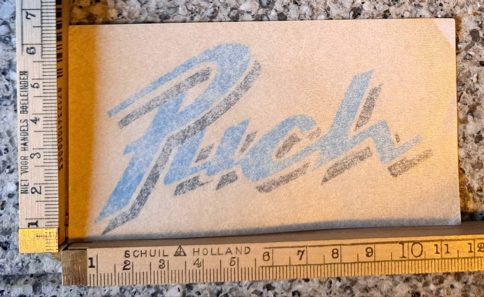 Vintage sticker PUCH Maxi brommer merk logo, Verzamelen, Ophalen of Verzenden, Zo goed als nieuw, Overige typen
