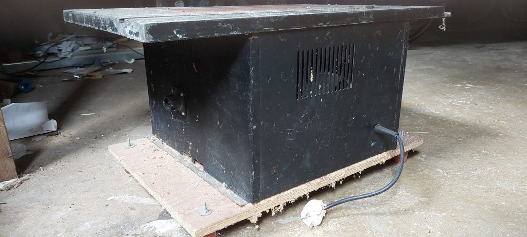 Cirkelzaagmachine, Doe-het-zelf en Verbouw, Gereedschap | Zaagmachines, Ophalen, Gebruikt, Cirkelzaag, 1200 watt of meer