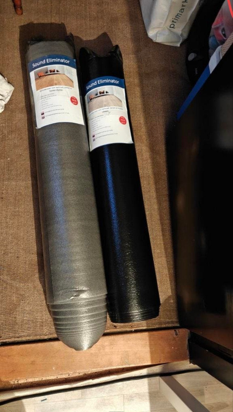 Sound Eliminator ondervloer voor laminaat/parket 2x15m2, Ophalen, Overige materialen, 30 cm of meer, 50 tot 150 cm