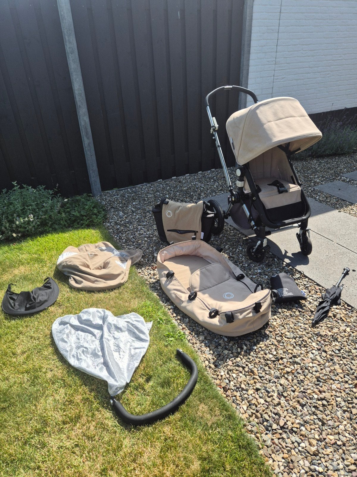 Bugaboo Cameleon kinderwagen met reiswieg en accessoires, Kinderen en Baby's, Ophalen, Gebruikt, Bugaboo, Met reiswieg