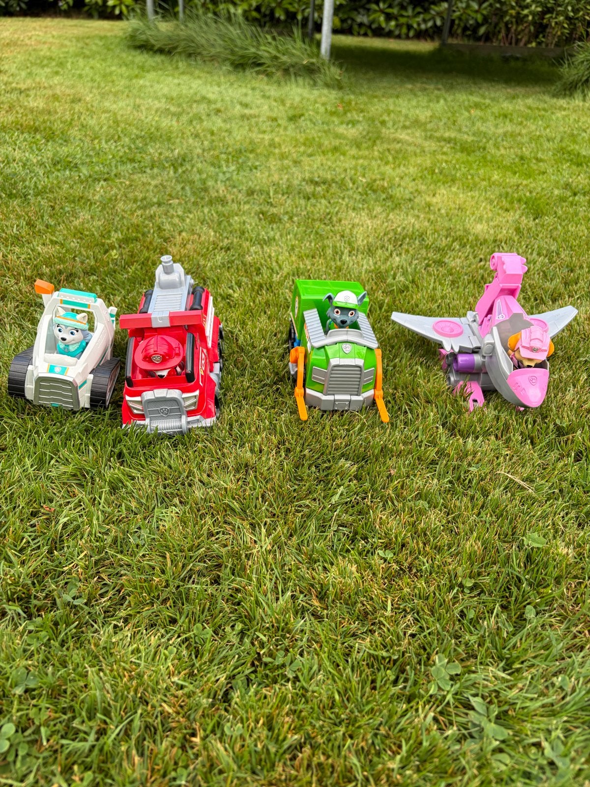 Paw Patrol voertuigen - 4 stuks (ook los te koop), Ophalen of Verzenden, Zo goed als nieuw