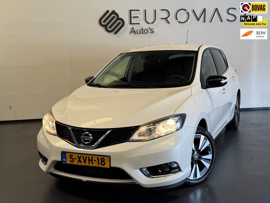 Nissan Pulsar 1.2 DIG-T Connect Edition Navi Airco Cruise Ca, Auto's, Nissan, Voorwielaandrijving, Euro 5, Gebruikt, 4 cilinders
