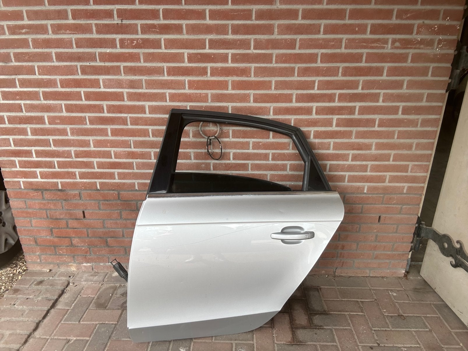 Audi A4 2.0 tdi B8 portier links achter kompleet, Auto-onderdelen, Ophalen of Verzenden, Achter, Audi, Deur