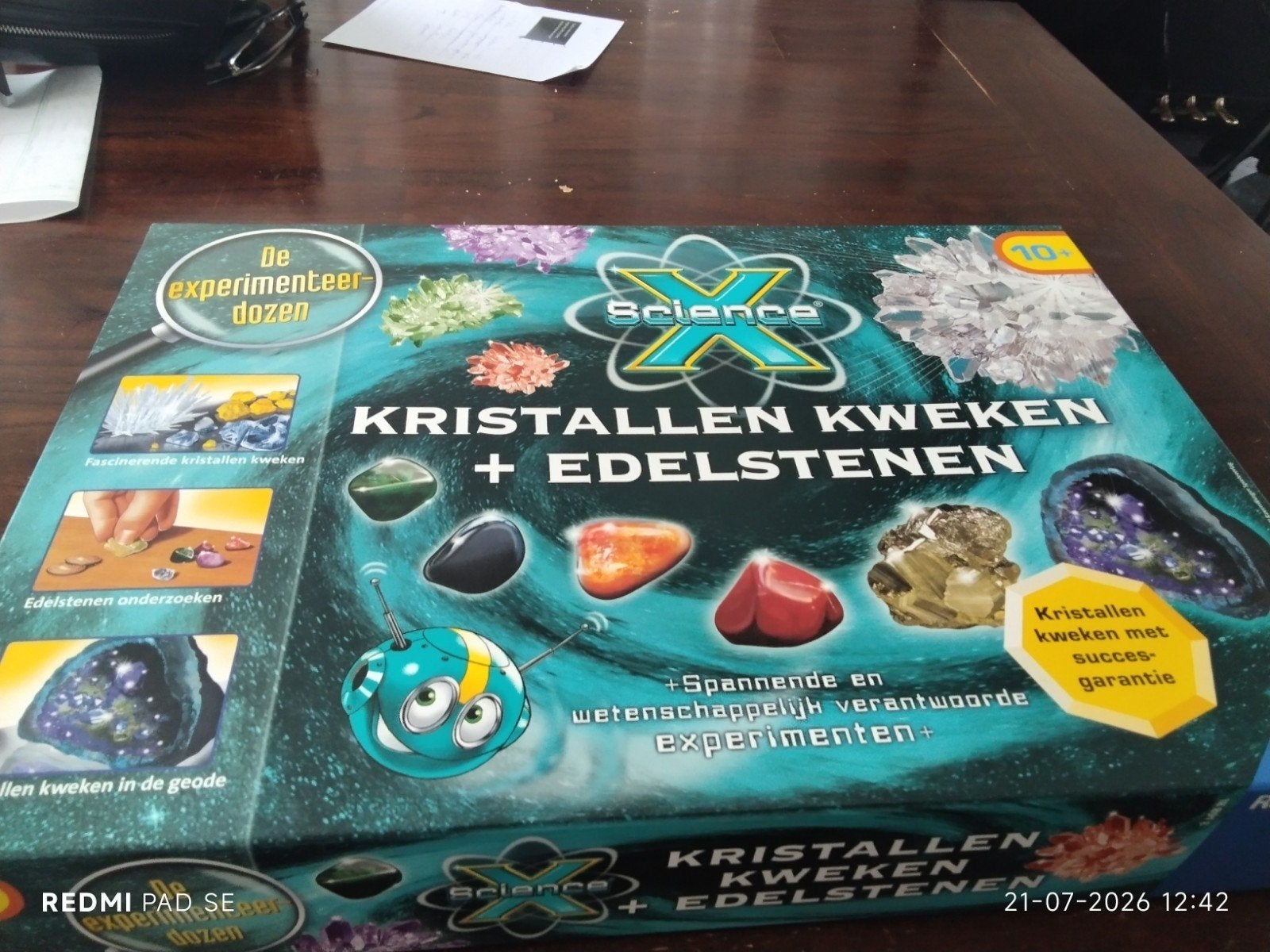 RAVENSBURGER.Science X Kristallen Kweken + Edelstenen, Verzamelen, Mineralen en Fossielen, Ophalen of Verzenden