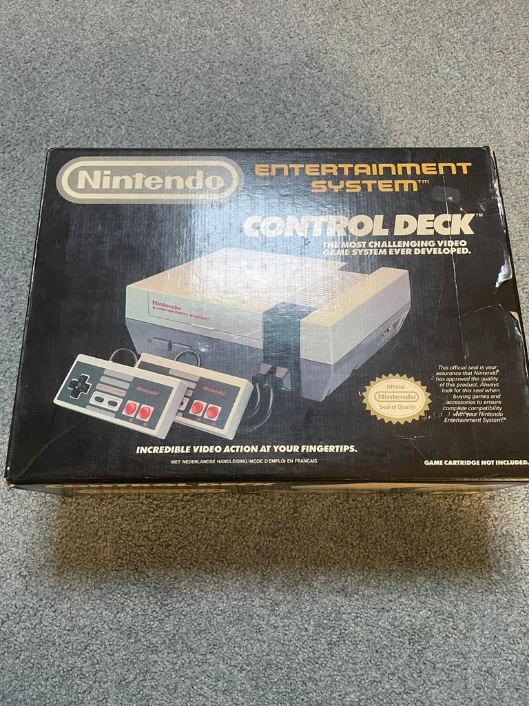 Nintendo Nes set CIB met garantie, Spelcomputers en Games, Spelcomputers | Nintendo NES, Nintendo, _, _, Ophalen of Verzenden