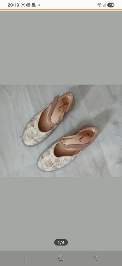 Think! ballerina's, maat 37, Beige, Think!, Nieuw, Ballerina's