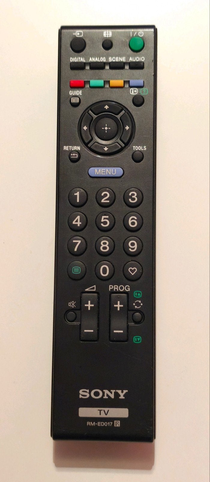Sony RM-ED017 TV Afstandsbediening, Ophalen of Verzenden, Gebruikt, Tv