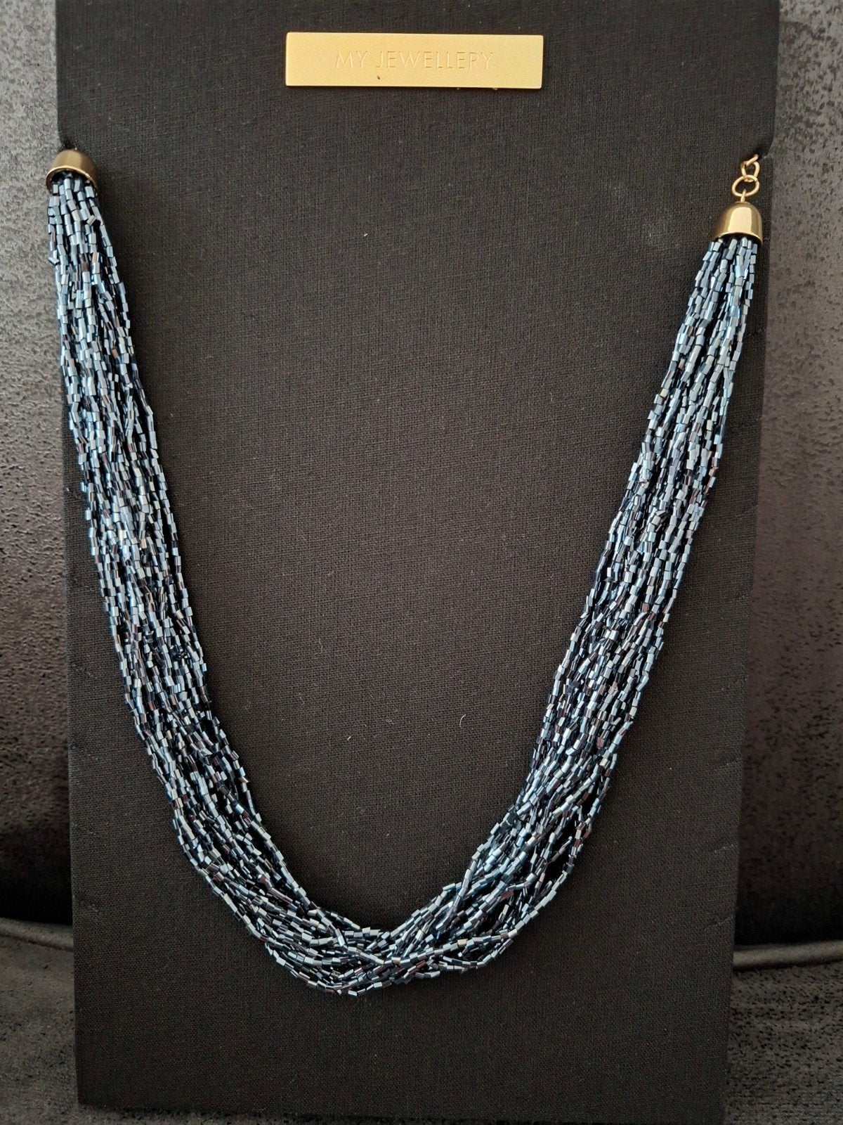 Nieuw feestketting, Ophalen of Verzenden, Nieuw, Blauw, Overige materialen