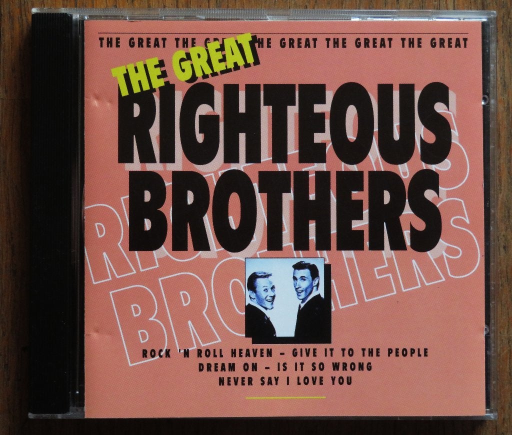 CD Righteous Brothers: The Great Righteous Brothers, Ophalen of Verzenden