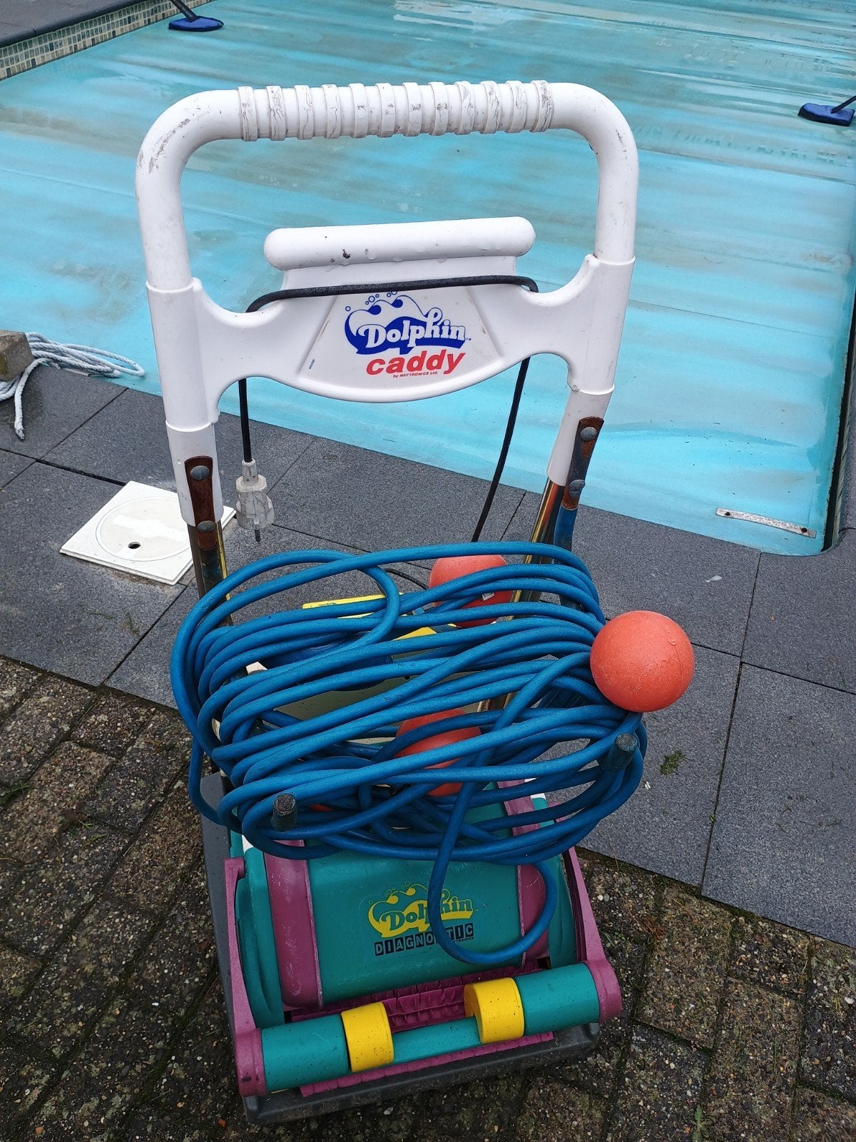 Dolphin Diagnostic zwembadrobot - defect, Ophalen, Gebruikt, Overige typen