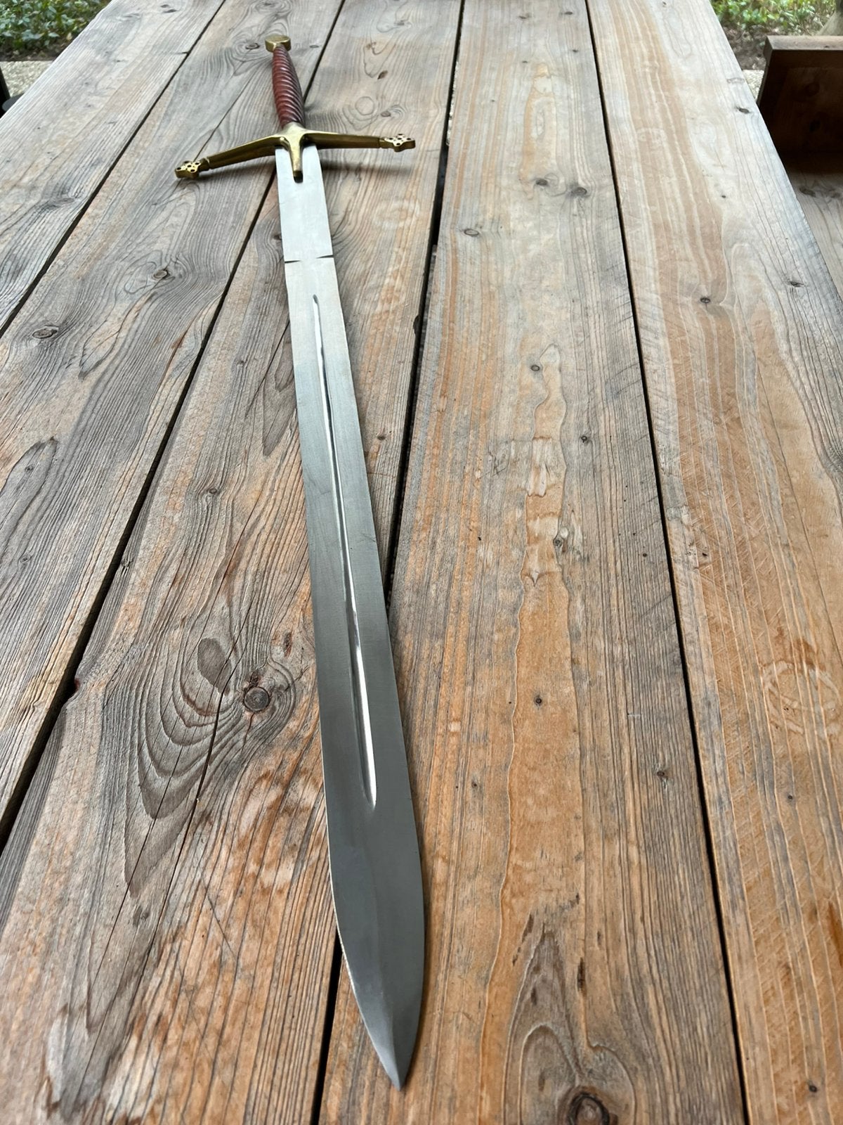 Twee decoratieve Middeleeuwse Wapens Gladiator Replica’s, Ophalen, Metaal, Decoratieobject, Zo goed als nieuw
