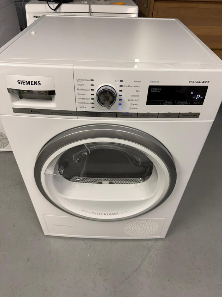 Siemens iSensoric warmtepompdroger 8KG –zuinig, Witgoed en Apparatuur, 8 tot 10 kg, Ophalen of Verzenden, Overige typen, 85 tot 90 cm