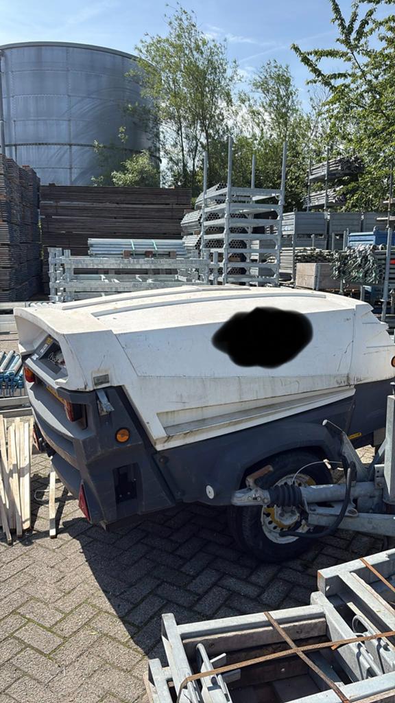 Atlas Copco XAS 67 DD PE Mobiele Compressor, Doe-het-zelf en Verbouw, Compressors, Ophalen, Gebruikt, 6 tot 10 bar, Mobiel