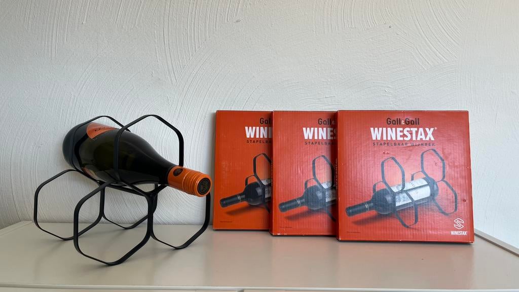 Gall & Gall Winestax [3 stuks], Ophalen of Verzenden, Nieuw, Metaal, 5 tot 15 flessen