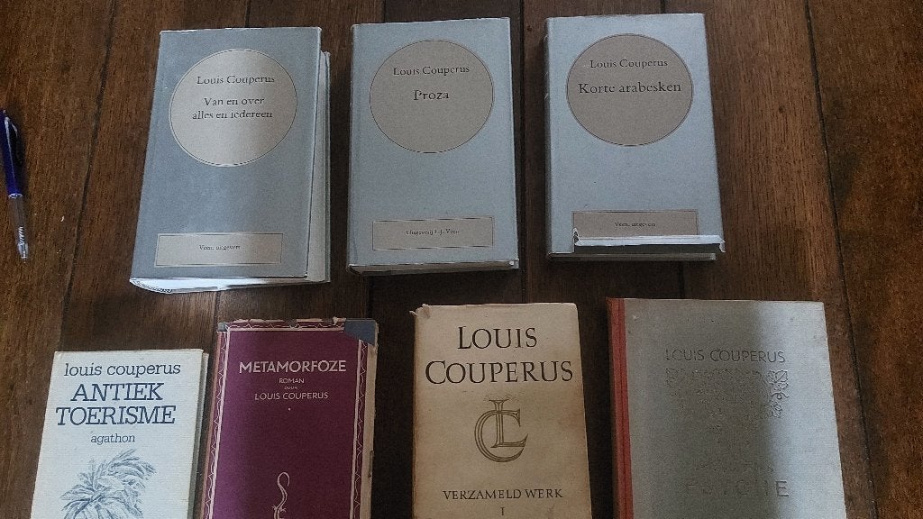 9 x Couperus: Verhaal en lezer + volledige werken deel 15 +, Boeken, Literatuur, Ophalen of Verzenden, Zo goed als nieuw, Nederland