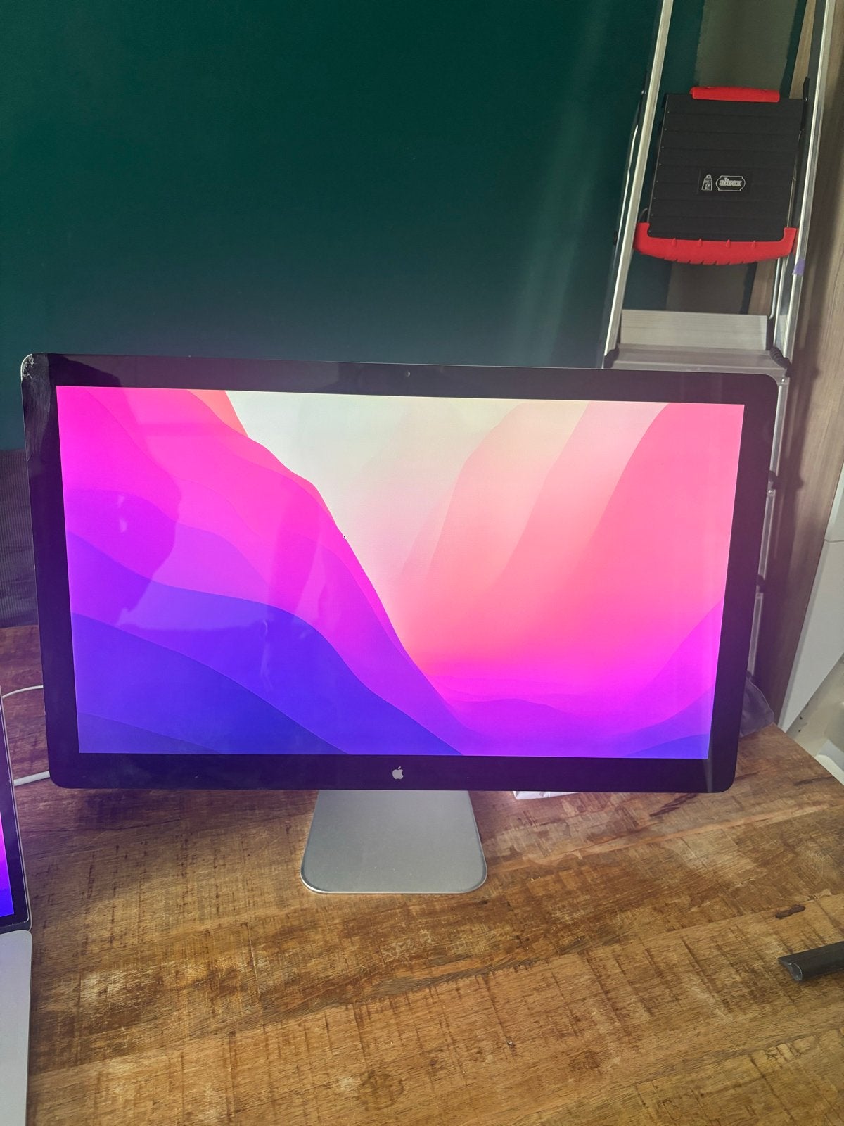 Apple 27 inch Thunderbolt Display - Beschadigde rand, Ophalen, Gebruikt, Thunderbolt